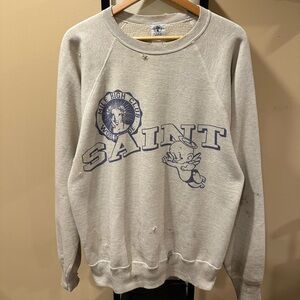 Saint Michael Mxxx Raglan Mile High Club Sweatshirt Crewneck